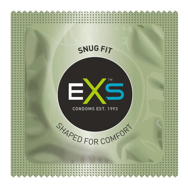 1001223x2 EXS Snug Closer Fitting Condoms 12 Pack