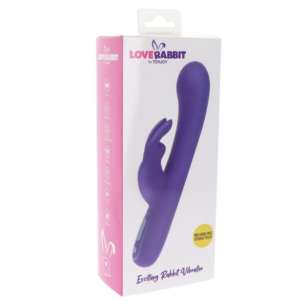 10268x4 ToyJoy Love Rabbit Exciting Rabbit Vibrator