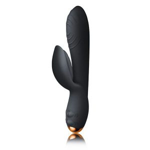 10EGBLKx1 Rocks Off Everygirl Black Rechargeable Rabbit Vibrator