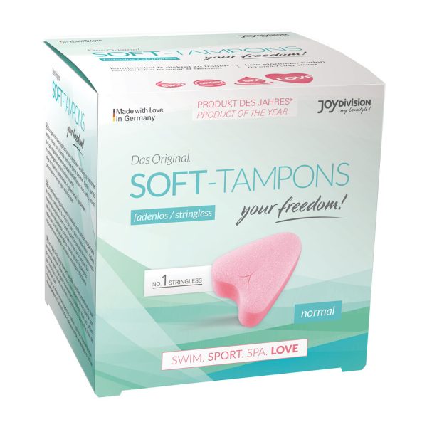 122002x1 Stringless Original Soft Tampons Normal 3 Pieces