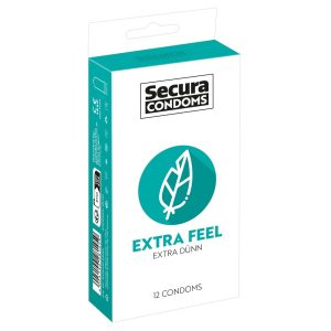 416495x1 Secura Condoms 12 Pack Extra Feel
