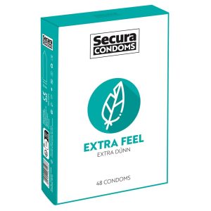 416509x1 Secura Condoms 48 Pack Extra Feel