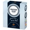 480102x1 Mister Size 57mm Your Size Pure Feel Condoms 3 Pack