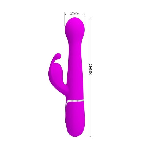 R10261x2 Pretty Love Dejon Rechargeable Rabbit Vibrator