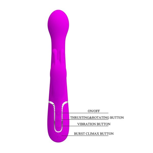 R10261x3 Pretty Love Dejon Rechargeable Rabbit Vibrator