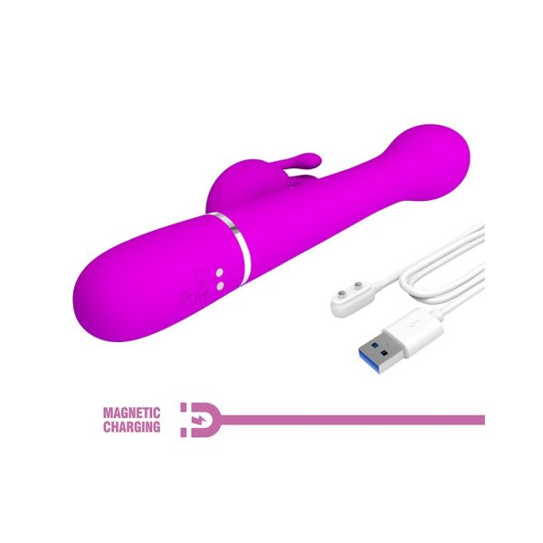 R10261x4 Pretty Love Dejon Rechargeable Rabbit Vibrator