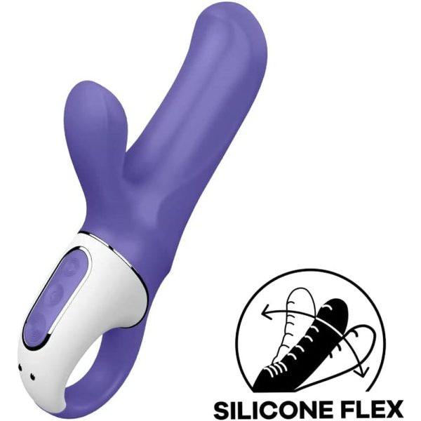 016464x2 Satisfyer Vibes Magic Bunny Rechargeable G-Spot Vibrator