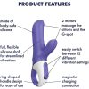 016464x3 Satisfyer Vibes Magic Bunny Rechargeable G-Spot Vibrator