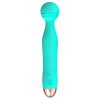 551147x1 Cuties Silk Touch Rechargeable Mini Vibrator Gree