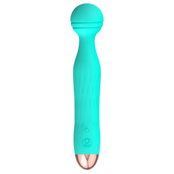 551147x1 Cuties Silk Touch Rechargeable Mini Vibrator Gree