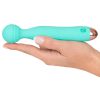 551147x2 Cuties Silk Touch Rechargeable Mini Vibrator Gree