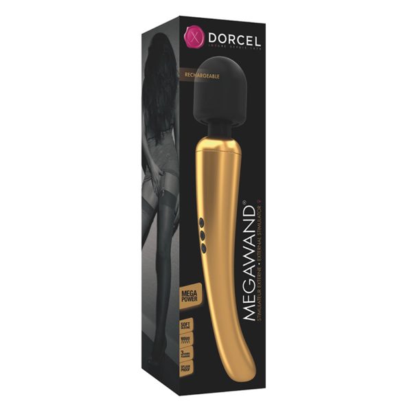 6071786x4 Dorcel Rechargeable Mega Wand Gold