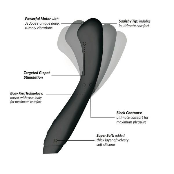 972281x3 Je Joue Juno Flex Sleek G-Spot Vibrator
