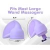 AC521x3 XR Wand Essentials Flutter Tip Silicone Attachment