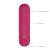 10 speed Rechargeable Bullet Pink