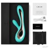 LELO7826x2 Lelo Soraya 2 Dual Rabbit Vibrator Aqua