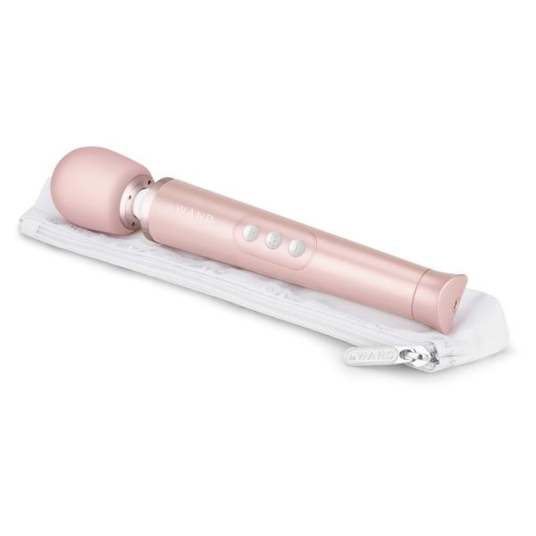 LW-07RGx4 Le Wand Petite Gold Travel Rechargeable Wand