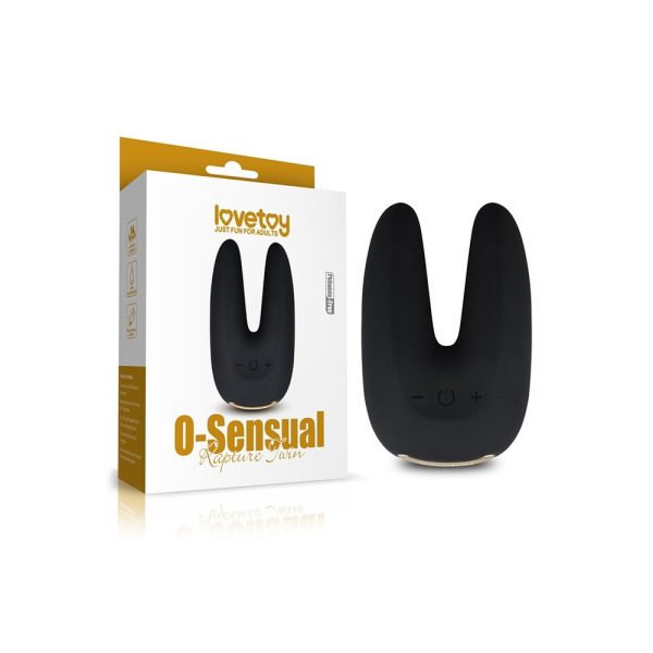 R4361x4 Lovetoy O Sensual Rapture Twin Vibrator