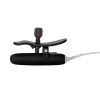 SE-2599-05-2x3 Heated Vibrating Nipple Teasers Black