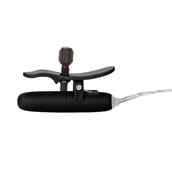 SE-2599-05-2x3 Heated Vibrating Nipple Teasers Black