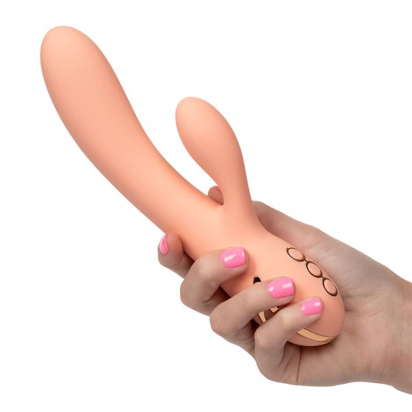 SE-4350-60-3x3 Monterey Magic Vibrator with Clit Stim