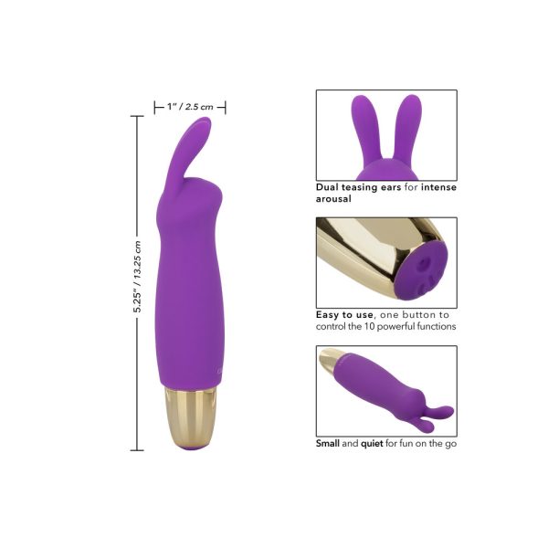 SE-4407-44-3x3 Slay Buzz Me Mini Rabbit Clitoral Massager