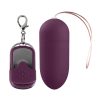 SHT025PURx1 10 Speed Remote Vibrating Egg BIG Purple