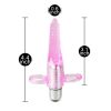 Clear Pink Vibrating Tongue Finger Vibrator