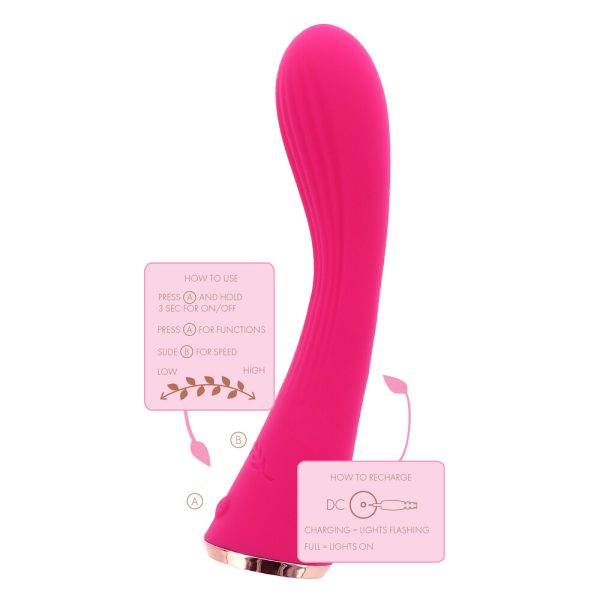 10521x3 ToyJoy Ivy Rose Vibrator