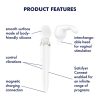 4001791x4 Satisfyer Double Wand-er Bluetooth and App