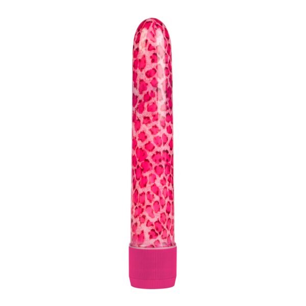 SE-0547-20-2x1 Pink Leopard Massager Vibrator